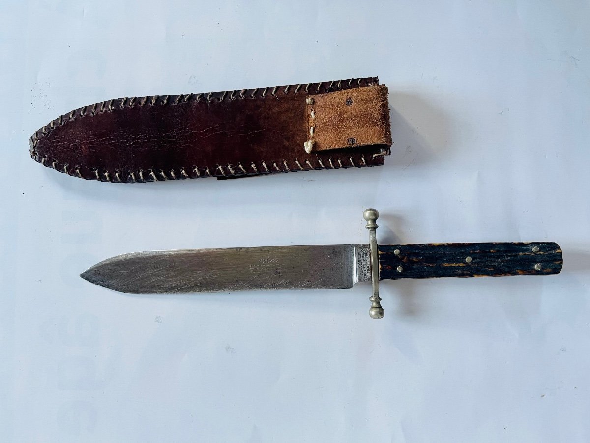 Thos And Co Sheffield Bowie Knife-photo-4
